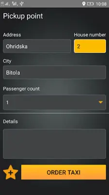 Taxi Tea Bitola android App screenshot 2